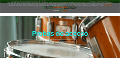 Desktop Screenshot of conservatoriomanuelquiroga.com